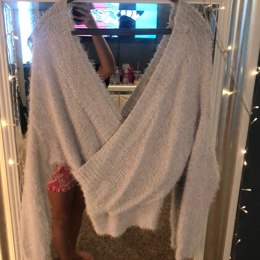 Soft v neck sweater